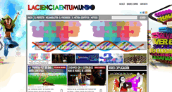 Desktop Screenshot of lacienciaentumundo.com